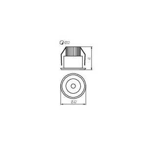 https://design-led.fr/fr/ Module d'éclairage d'accentuation a LED HAXA Ø 32 mm 1.2W 3.5V 350mA 3000k 8103 11,60 € 9,86 €
