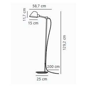 https://discount-led.fr/es/ Stay Lámpara de pie negra E27  299,90 €  239,92 €    2020464003