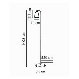 https://design-led.fr/nl/ Nexus 2 Zwarte GU10 vloerlamp 149,00 € 126,65 € 2020644003