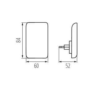 https://discount-led.fr/nl/ LED nachtlampje ORISA LED 0,28w 3000K zwart  7,70 €  6,16 €    37395