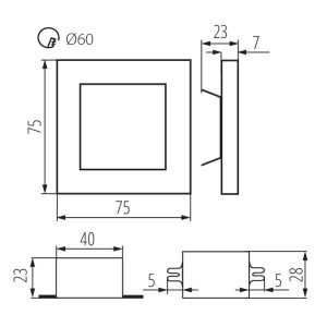 https://design-led.fr/it/ Luce scale a LED APUS 220V 1.3w 3000K 23800 24,90 € 21,17 €