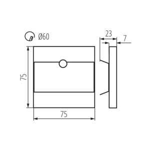 https://design-led.fr/nl/ LED trapverlichting TERRA-LED melder 0,8W 12V 3000K zwart 23,10 € 19,64 € 29861