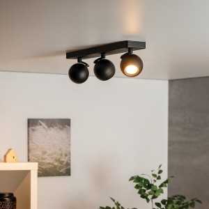 https://design-led.fr/fr/ Luminaire mural ou plafonnier GALOBA 2xGU10 Noir 33675 52,40 € 44,54 €