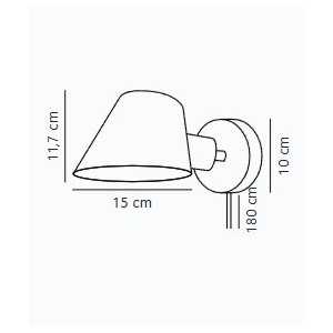 https://discount-led.fr/it/ Stay Lampada da parete Nero E27  119,90 €  95,92 €    2220381003