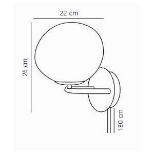 https://design-led.fr/pt/ Shapes Candeeiro de parede em latão E14 159,95 € 135,96 € 2320321035