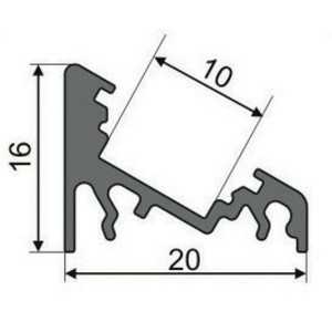 https://design-led.fr/de/ Profil aus eloxiertem Aluminium 2M für Led-Band Winkel 30/60 30,20 € 25,67 € 9827