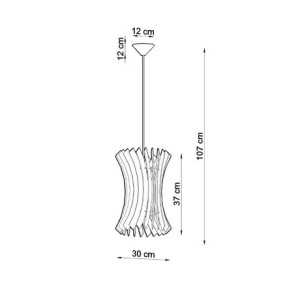 https://design-led.fr/fr/ Lampe pendante ORIANA en bois E27 SL.0642 84,80 € 72,08 €