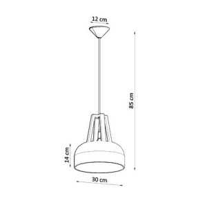 https://design-led.fr/fr/ Lampe pendante CASCO blanc/noir E27 SL.0387 88,60 € 75,31 €