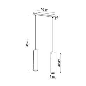 https://design-led.fr/es/ Lámpara colgante de hormigón LUVO 2L 2xGU10 103,70 € 88,15 € SL.0654