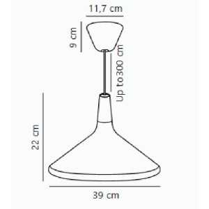 https://design-led.fr/fr/ Nori 39 Suspension Noir E27 2120823003 219,00 € 186,15 €