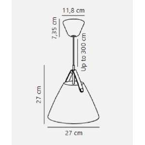 https://design-led.fr/fr/ Strap 27 Suspension Opale E27 84313001 199,00 € 169,15 €
