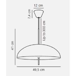 https://discount-led.fr/nl/ Versale 50 Bruin E27 hanglamp  249,90 €  199,92 €    2220053009