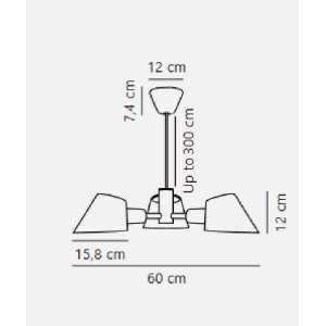 https://design-led.fr/fr/ Stay 3-Spot Suspension Noir 3xE27 2120703003 249,00 € 211,65 €
