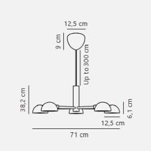 https://design-led.fr/nl/ Nomi Hanglamp Zwart 5xE14 349,90 € 297,41 € 2220163003