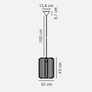 https://design-led.fr/pt/ Pendente Asti 30 Natural 1xE27 69,90 € 59,42 € 2213133014