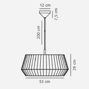 https://design-led.fr/it/ Lampada a sospensione Dicte 53 Bianco E27 129,00 € 109,65 € 2112373001