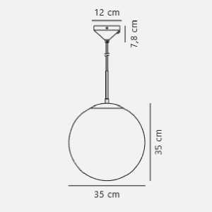 https://discount-led.fr/es/ Grant 35 Lámpara de suspensión de latón E27  139,90 €  111,92 €    2010573035