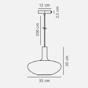 https://discount-led.fr/es/ Alton 35 Lámpara de suspensión Negra E27  134,90 €  107,92 €    48973047