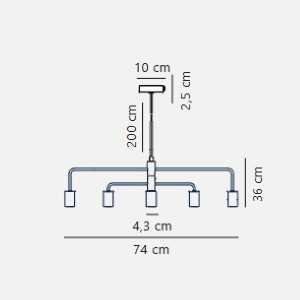 https://design-led.fr/fr/ Gloom Suspension Noir 5XE27 2113053003 79,90 € 67,91 € 2113053003