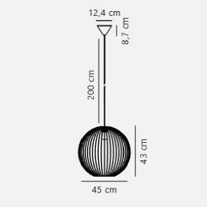 https://design-led.fr/fr/ Beroni 45 Suspension Noir E27 2213323003 69,90 € 59,42 € 2213323003