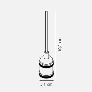 https://design-led.fr/fr/ Avra Suspension Cuivre E27 84800030 24,20 € 20,57 €
