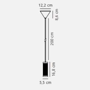 https://design-led.fr/nl/ Galloway Zwart/Brass E27 hanglamp 29,90 € 25,42 € 2011053003