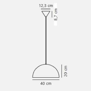 https://design-led.fr/it/ Ellen 40 Lampada a sospensione E27 nera 69,00 € 58,65 € 48573003