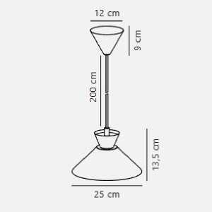 https://discount-led.fr/it/ Dial 25 Lampada a sospensione Nero E27  49,90 €  39,92 €    2213333003