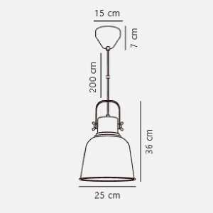 https://design-led.fr/fr/ Adrian 25 Suspension Anthracite E27 48793003 79,90 € 67,91 €