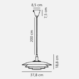 https://discount-led.fr/gb/ Bretagne 38 Pendant Grey 1xG9  99,90 €  79,92 €    39489910