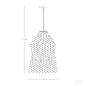 https://design-led.fr/it/ Kathu Manyoya lampada a sospensione 1xE27 rattan 89,10 € 75,74 € C72549