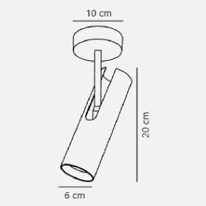 https://design-led.fr/it/ MIB 6 Lampada da soffitto GU10 nera 79,95 € 67,96 € 2020666003
