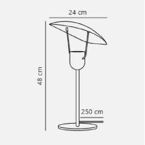 https://design-led.fr/es/ Fabiola Lámpara de sobremesa Negra GU10 149,00 € 126,65 € 2220245003