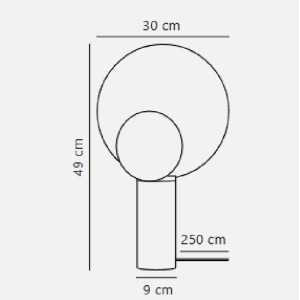 https://discount-led.fr/nl/ Caché Grijze GU10 tafellamp  199,90 €  159,92 €    2220275010