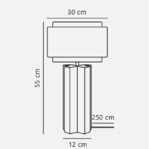 https://discount-led.fr/it/ Takai Beige lampada da tavolo E27  399,90 €  319,92 €    2320445018