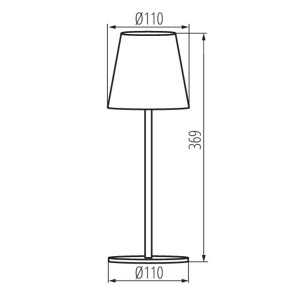 https://discount-led.fr/pt/ Candeeiro de mesa INITA LED IP54 1.2W 3000k recarregável preto  38,80 €  31,04 €    36321