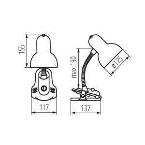 https://design-led.fr/gb/ Lampe de bureau SUZI noir 1xE27 7151 19,00 € 16,15 €
