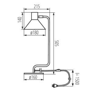 https://discount-led.fr/de/ NEDIA Schreibtischlampe Schwarz 1xE14  62,70 €  50,16 €    34475
