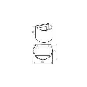 https://discount-led.fr/it/ REKA Lampada da parete a LED nera 7W 4000K IP54  36,40 €  29,12 €    28991
