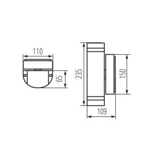 https://design-led.fr/de/ ZEW 2xGU10 Wandleuchte grau IP44 37,70 € 32,05 € 22443