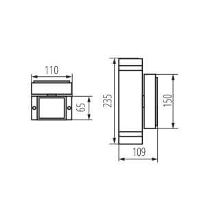 https://design-led.fr/nl/ ZEW wandlamp 2xGU10 zwart IP44 43,60 € 37,06 € 22440