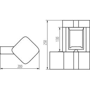 https://design-led.fr/it/ Luminaire extérieur avec source de lumière remplaçable 1xGX53 PEVO 36552 41,40 € 35,19 €