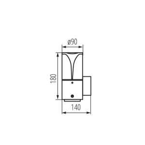 https://discount-led.fr/fr/ Luminaire extérieur1xE27 PRESO  28,20 €  22,56 €    36543