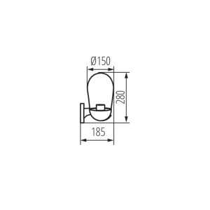 https://design-led.fr/it/ Luminaire extérieur 1xE27 LIEGO 38,00 € 32,30 € 36532