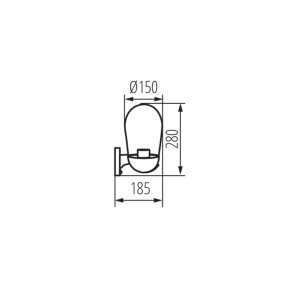 https://design-led.fr/fr/ Luminaire extérieur & détecteur 1xE27 LIEGO 36533 47,90 € 40,72 €