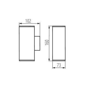 https://design-led.fr/fr/ Luminaire extérieur 2xGU10 GORI 29001 25,20 € 21,42 €
