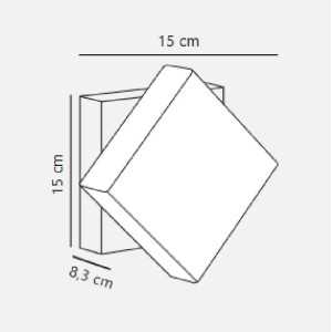 https://design-led.fr/fr/ Turn Applique murale Blanc 13.8W 2700K IP54 2019061001 109,00 € 92,65 €