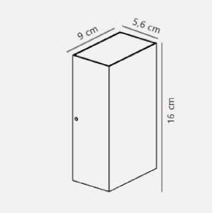 https://discount-led.fr/es/ Aplique Plano Rold Negro 10.5W 3000K IP54  64,90 €  51,92 €    84151003