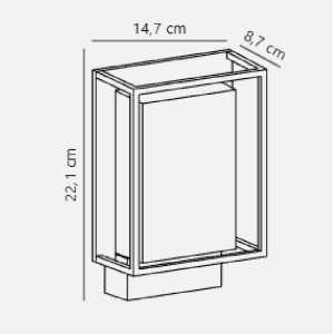 https://design-led.fr/de/ Nestor Wandleuchte Schwarz 8W 3000K IP44 69,90 € 59,42 € 49041003