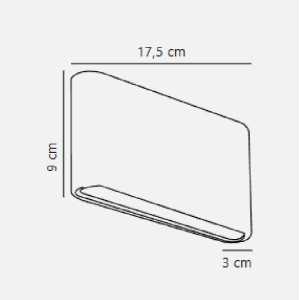 https://discount-led.fr/fr/ Kinver Applique murale Blanc 8.5W 3000K IP54  59,90 €  47,92 €    84181001